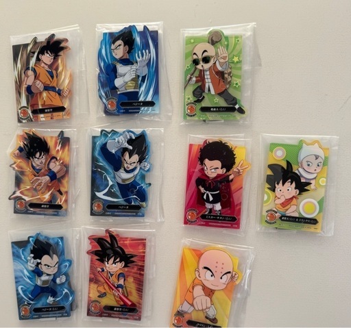 一番くじ ドラゴンボールDAIMA J賞 ACLLECT 10枚セット