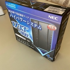 【値下げ】NEC Wi-Fiルーター WG2600HS2