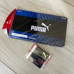 再出品！新品⚫︎プーマ色鉛筆&消ゴムセット