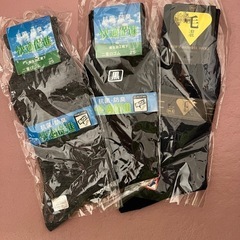 未使用品　紳士用　ビジネスソックス3足セット