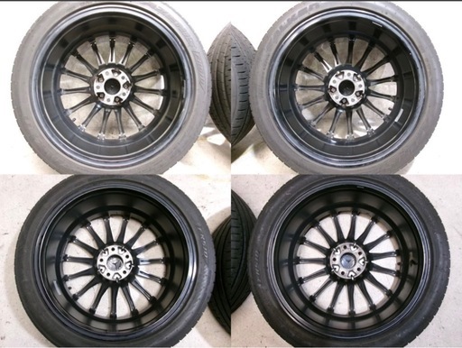 美品タイヤホイール4本セット】245/40ZR19 98Yの通販はau PAY 