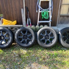 185/65R15 スタッドレス(ゴマ用程度)ホイールセット 