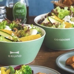 新品未開封　コープデリ　非売品　ブルーノ　BRUNO サラダボウ...