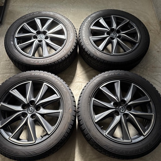 （終了）マツダCX-5純正19インチホイール＋スタッドレス