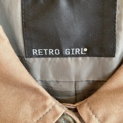 【未使用品】レディース スプリングコート RETRO GIRLの画像