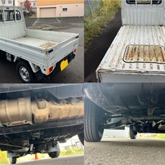 【ご成約】車検R8年11月❗️丸目 サンバートラック❗️MT❗️6.5万キロ❗️パワステ❗️切替4WD❗️の画像
