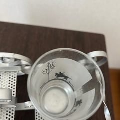 アデリア　レトロ　グラス　灰皿の画像