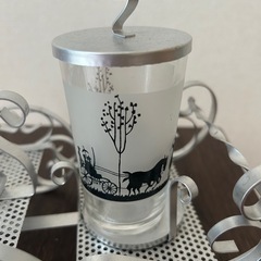 アデリア　レトロ　グラス　灰皿の画像