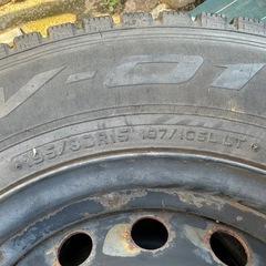スタッドレスタイヤ　195/80R15 中古の画像