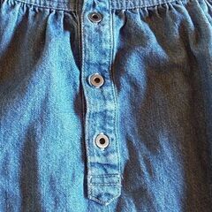 URBAN NOW デニムジャンパースカート Mサイズの画像