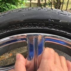 195/45R/16タイヤホイールセットの画像