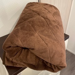 TEIJIN　敷きパッド 敷き毛布 ベッドパッドフランネル　キン...