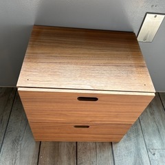 無印良品スタッキングチェストの画像