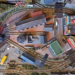 週刊SL鉄道模型　完成品ジオラマ　ジャンクの画像