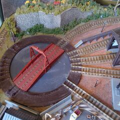 週刊SL鉄道模型　完成品ジオラマ　ジャンクの画像