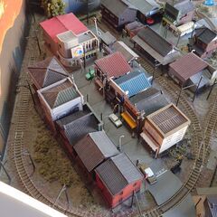 週刊昭和の鉄道模型をつくる 完成品ジオラマ ジャンク