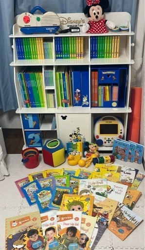 一旦受付停止！DWE ディズニー英語システム　2019年ミッキーパッケージ白