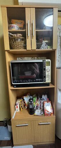 受け渡し決定！価格変更！スリム食器棚
