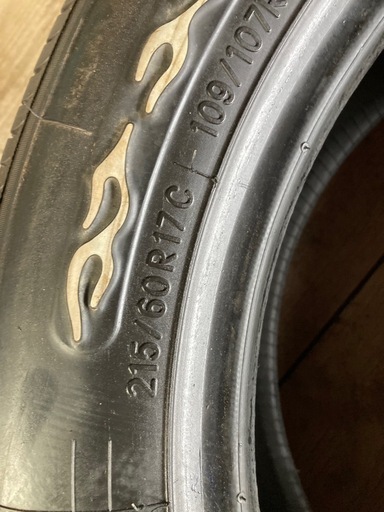 TOYO H20 215/60r17 2018年製　夏タイヤ　ハイエース
