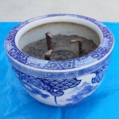 火鉢　昭和レトロの画像