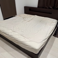ベットキングサイズ　シングルベッド