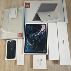 iPad、iPhone、Apple Watch、AirPods空...