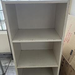 カラーボックス　白