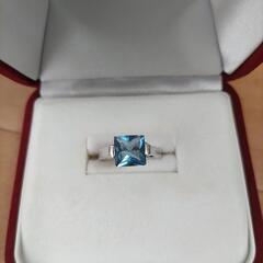 トパーズシルバーリング💍
