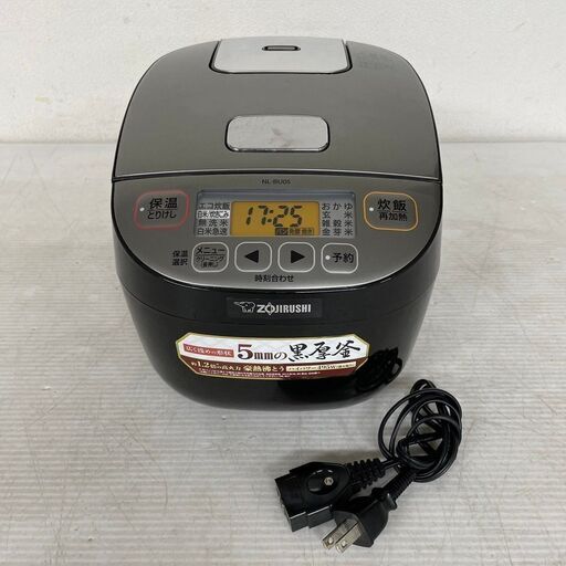 【ZOJIRUSHI 】 象印 マイコン炊飯ジャー NL-BU05 2020年製 J0547