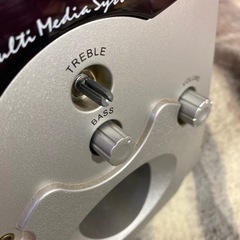 【T2】マクサー電機 アンプ内蔵 サブウーファー MEGA-WFの画像