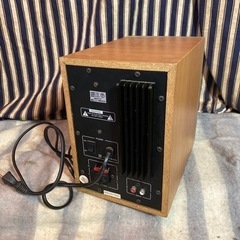 【T2】マクサー電機 アンプ内蔵 サブウーファー MEGA-WFの画像