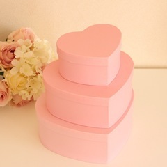 新品未使用★ハートボックス★ピンク★3点セット