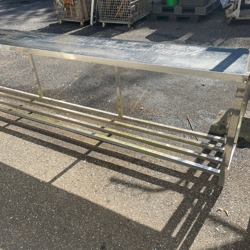 ステンレス作業台3000mm✖️450mm✖️790h