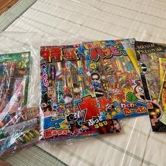 花火🎆、プラス吹き出し花火約15個付き