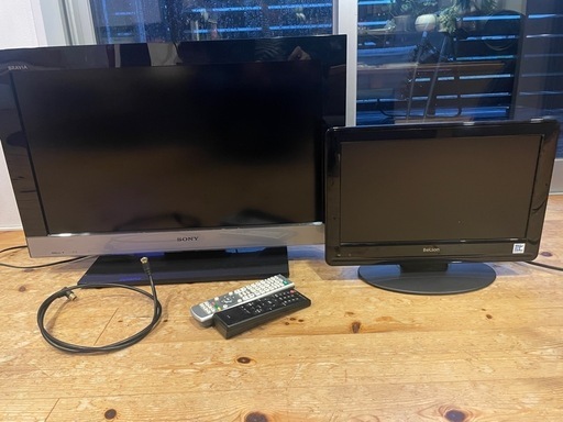 テレビ2台セットサブ寝室小部屋