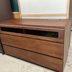 ジモティ来店特価!! チェストTV台 ブラウン J-0525