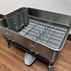 シンプルヒューマン　水切りラック　ディッシュラック