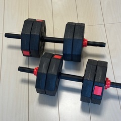 可変式 ダンベル 12kg 2つ 