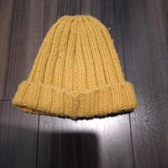 ニット帽　〜50cmくらい　ニードルワークの画像