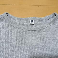 UNIQLO　キッズ　長袖　ワッフル　サイズ140の画像