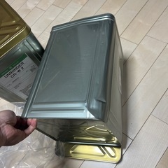 一斗缶【18L】2缶セット　フタ付きタイプの画像