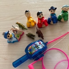 魚釣り　クレヨンしんちゃん　恐竜の画像