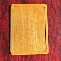 木のトレイ　　2枚
の画像