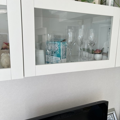 IKEA BESTA テレビボード　ホワイト　名古屋市千種で受け渡し