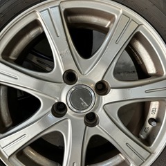 DUNLOP ウィンターマックス スタッドレス！　175/65R15　PCD100×4穴　アルミホイール4本セット！の画像