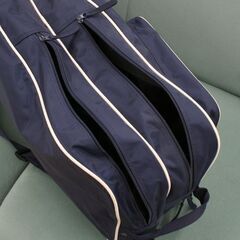 Wilson テニス ラケットバッグ シューズポケット付き ショルダー付き ネイビーブルー系 札幌市 清田区 平岡の画像