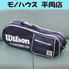 Wilson テニス ラケットバッグ シューズポケット付き ショ...