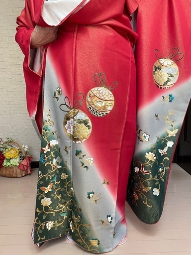 振袖　長襦袢　帯セット