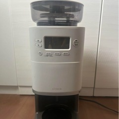 シロカ　コーヒーメーカー　使用期間半年