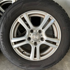 YOKOHAMA ice GUARD iG60 スタッドレス　2021年製造　195/65R15 PCD114.3×5穴　アルミホイール4本セット！　の画像